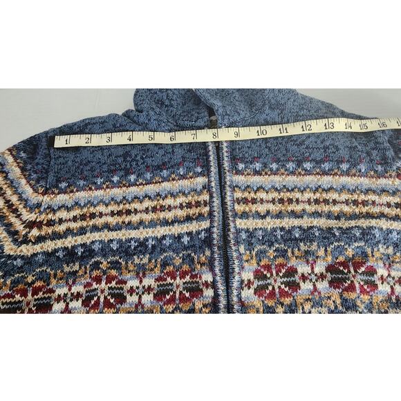 Tiara International Vintage Snow Flaked Pattern Sweater Women's Size Medium - Picture 3 of 16